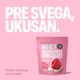 Whey Protein Bela Čokolada & Malina